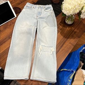Abercrombie & Fitch jeans (hemmed)